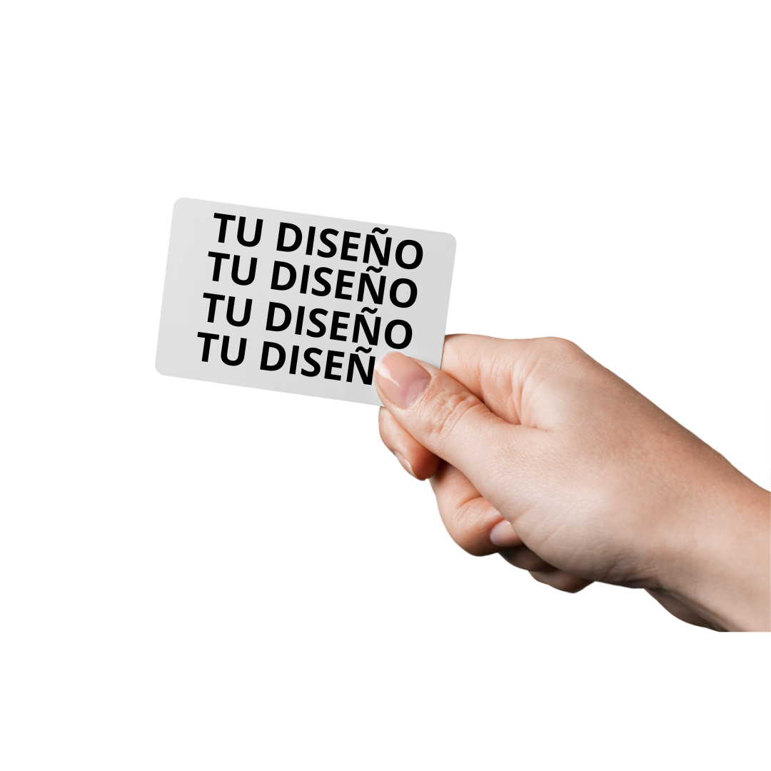 Tarjeta NFC para google reviews con diseño personalizado (Plastico)