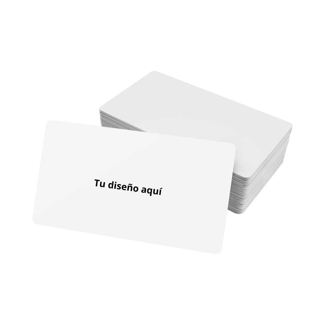 Tarjeta NFC con diseño personalizado (Plastico) + Tarjeta de presentación virtual