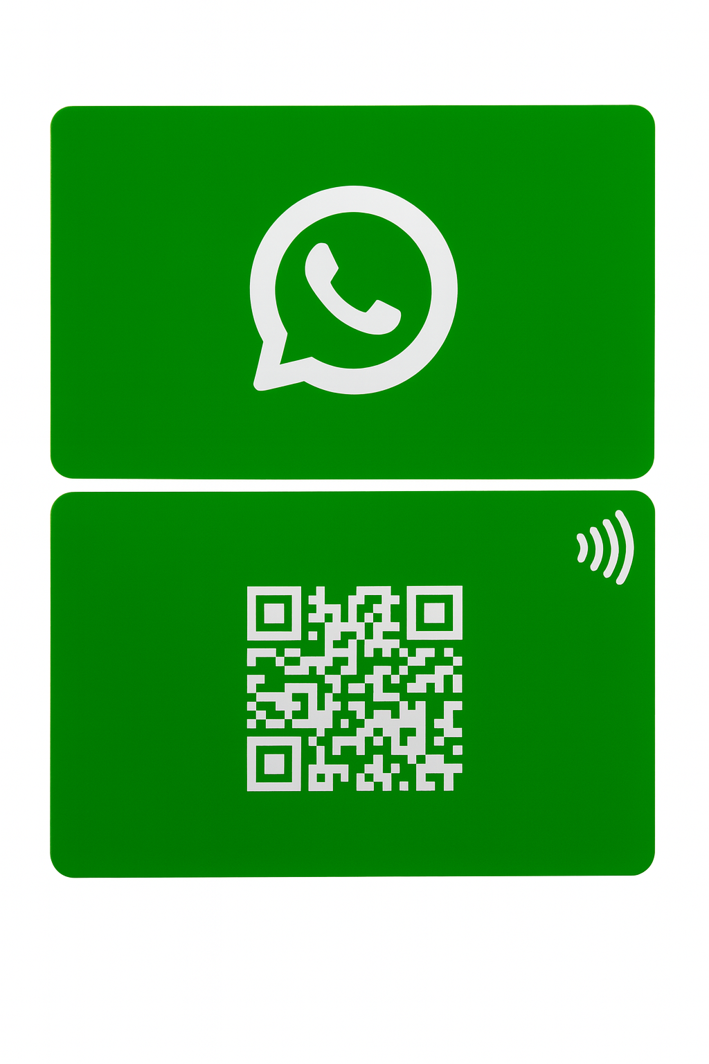 Tarjeta NFC para compartir Whatsapp via NFC y QR