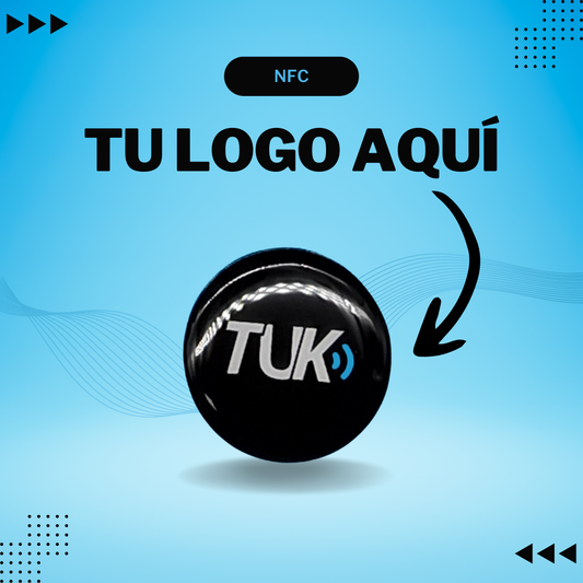 Sticker NFC pequeño Personalizado (100 unidades)